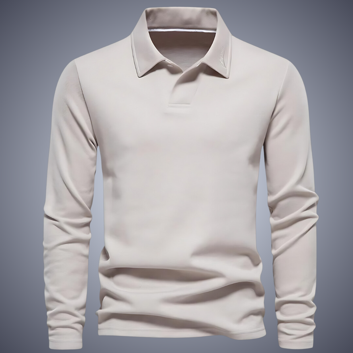 Noah | Polopullover mit langen Ärmeln – lässig elegant