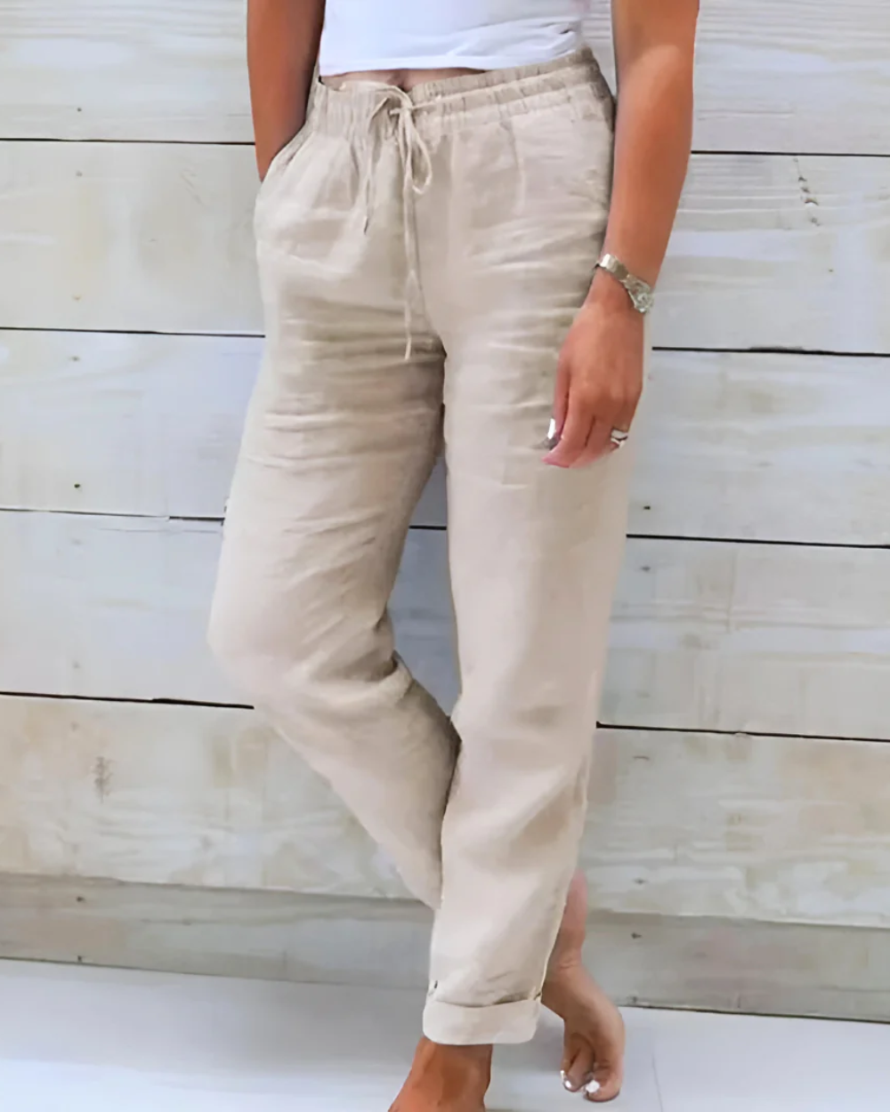 Bequeme Leinenhose | Perfekt für entspannte Sommertage