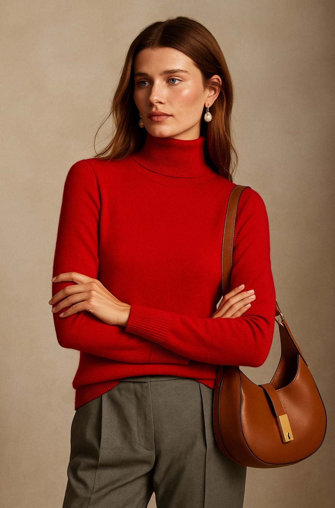 Ella | Damen Kaschmirpullover modern & komfortabel