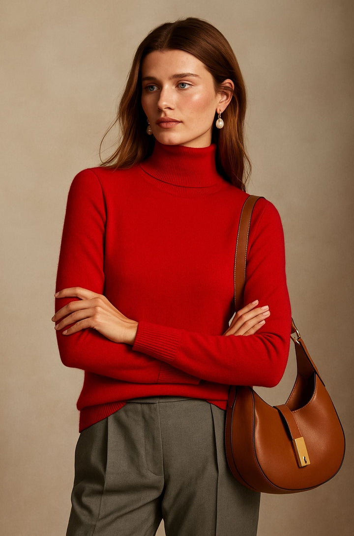 Ella | Damen Kaschmirpullover modern & komfortabel