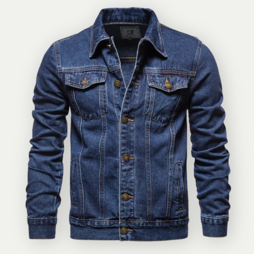 Frederik Klassische Jeansjacke für stilvolle Übergangszeit