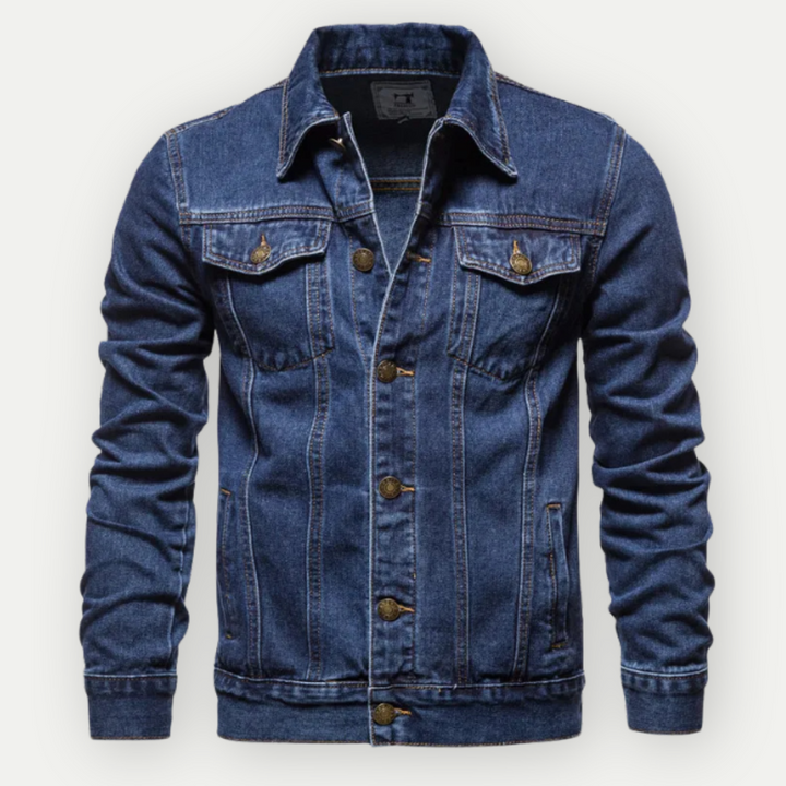 Frederik Klassische Jeansjacke für stilvolle Übergangszeit