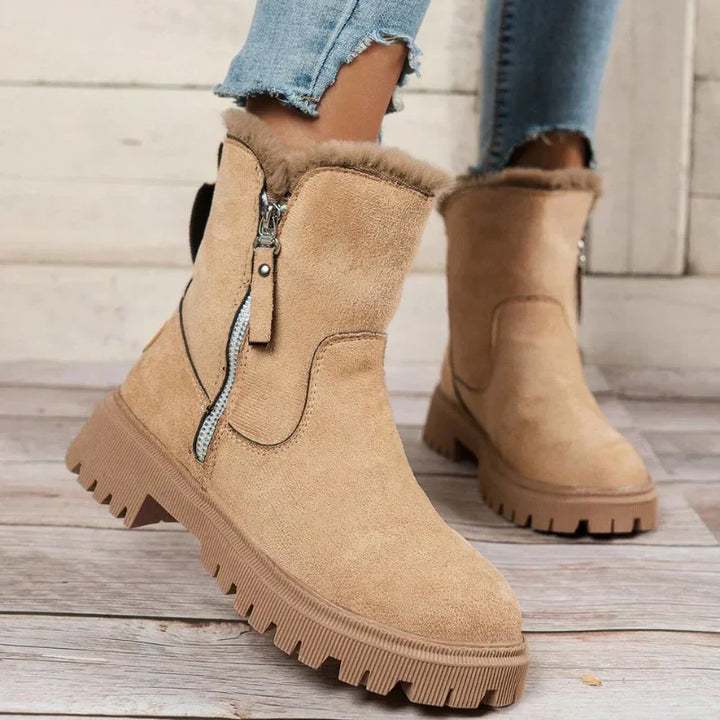 Alice | Plüschstiefel für Damen im Winterdesign