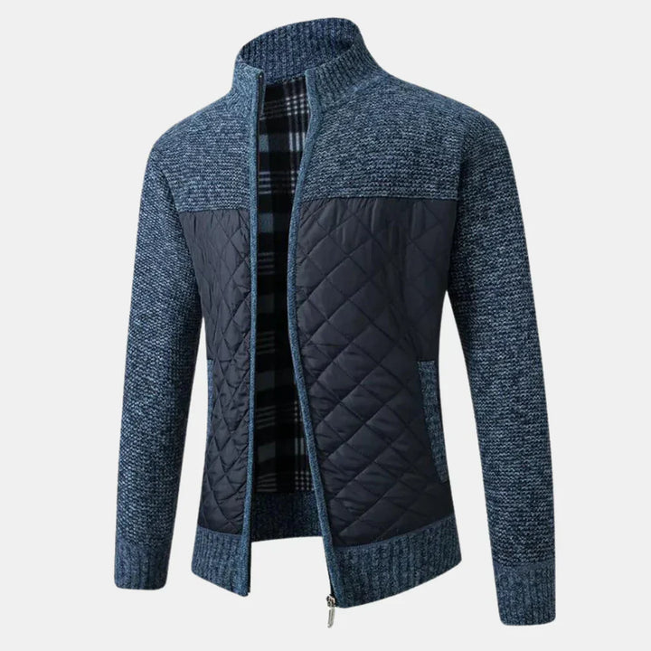 Conan | Strickjacke für Herren mit Stehkragen