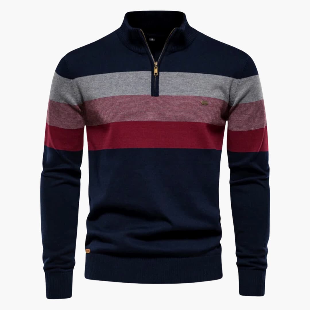 Quinten | Retro-Pullover mit modernen Details