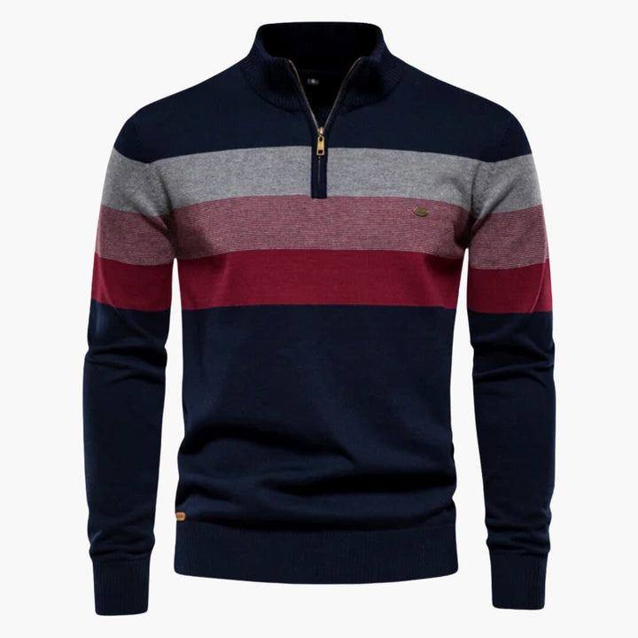 Quinten | Retro-Pullover mit modernen Details
