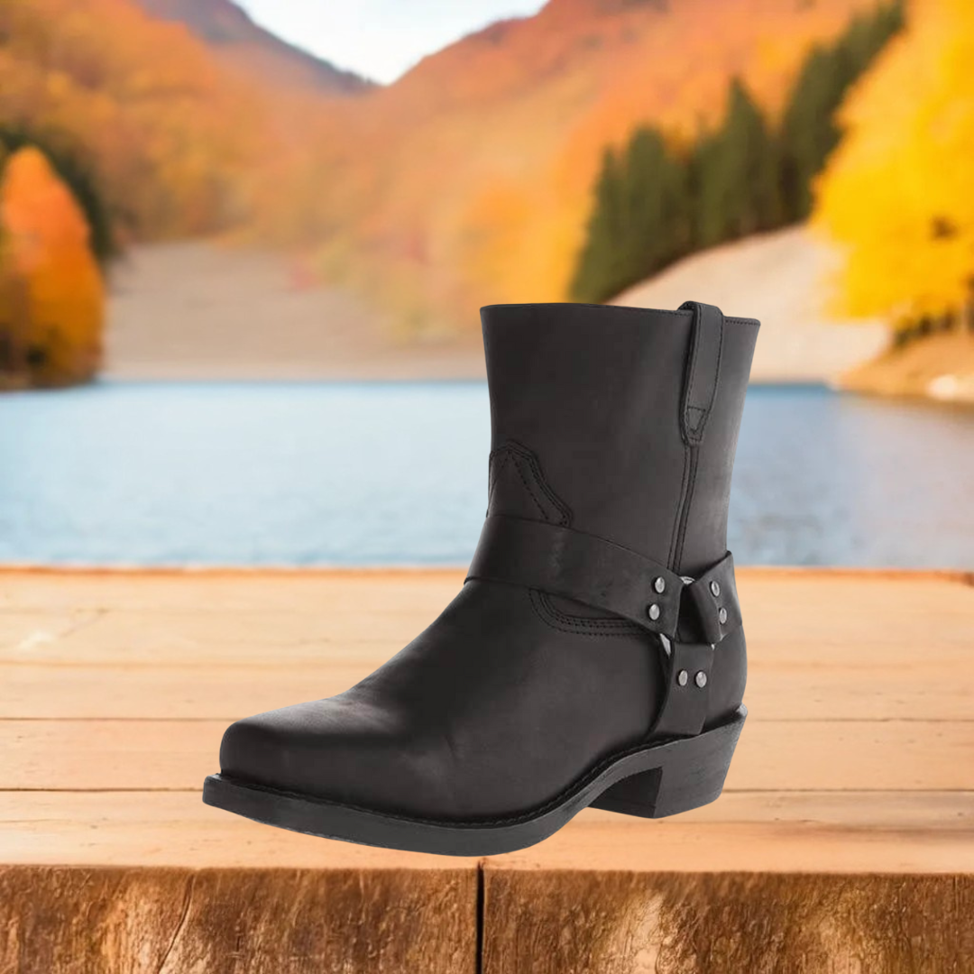 Jannes | Robuste Bikerstiefelette für jeden Tag