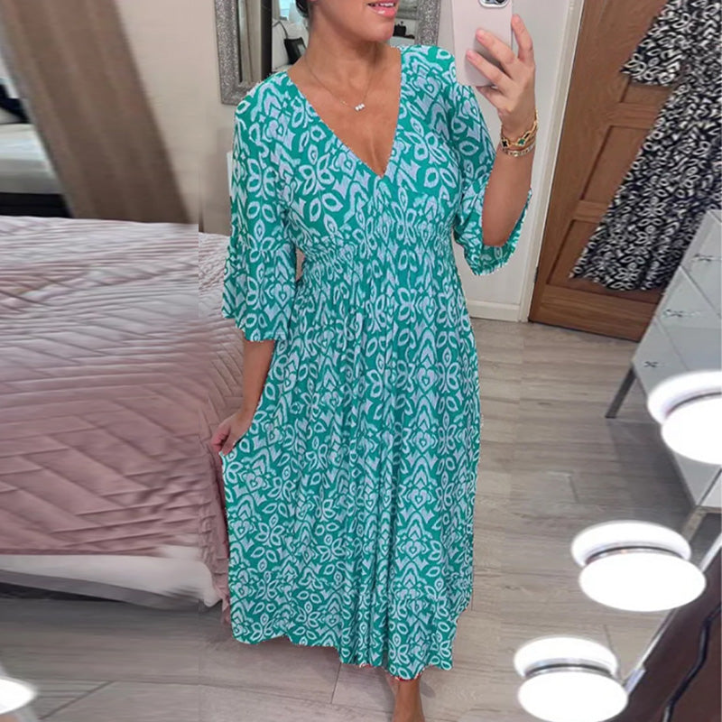 Mhara | Schickes Kleid mit Volantärmeln