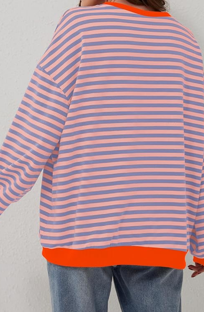 Annelie | Pullover mit klassischem Streifenmuster