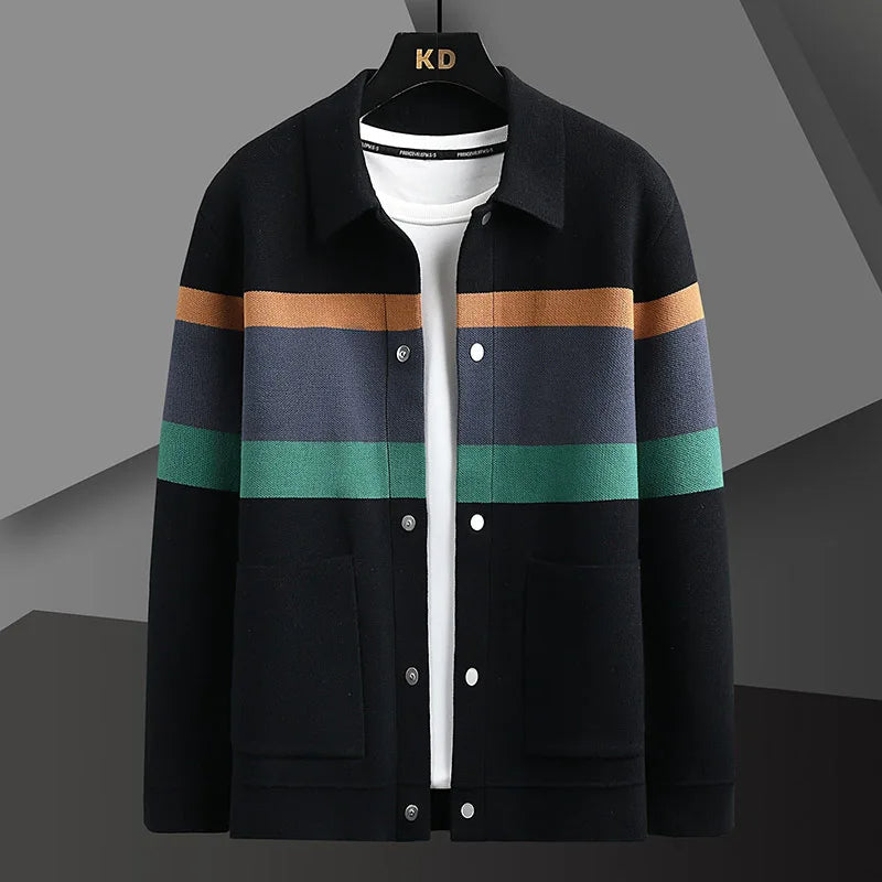 John Varsity Strickjacke mit sportlichem Look