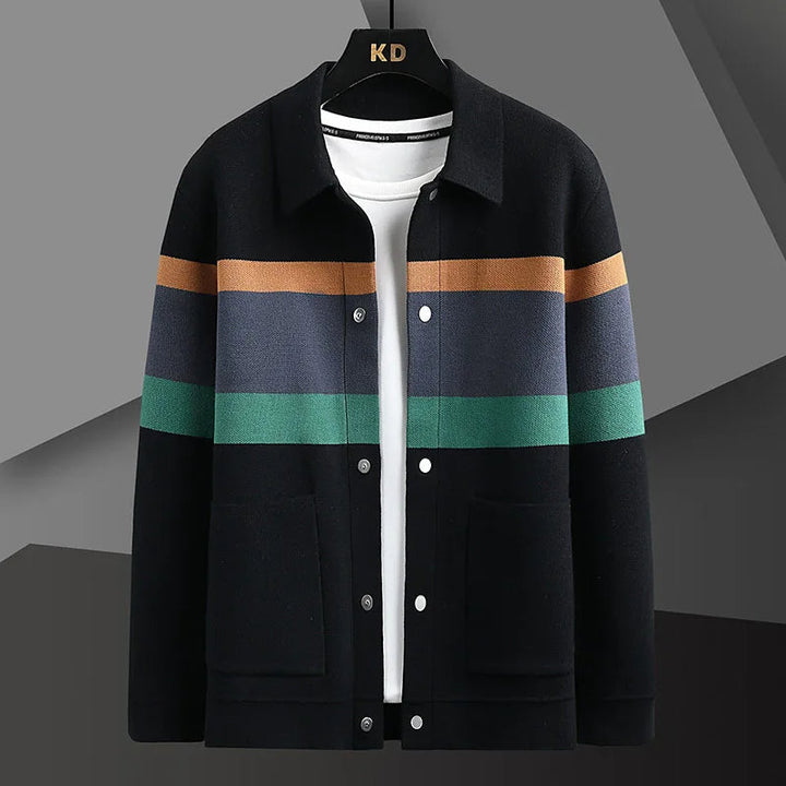 John Varsity Strickjacke mit sportlichem Look