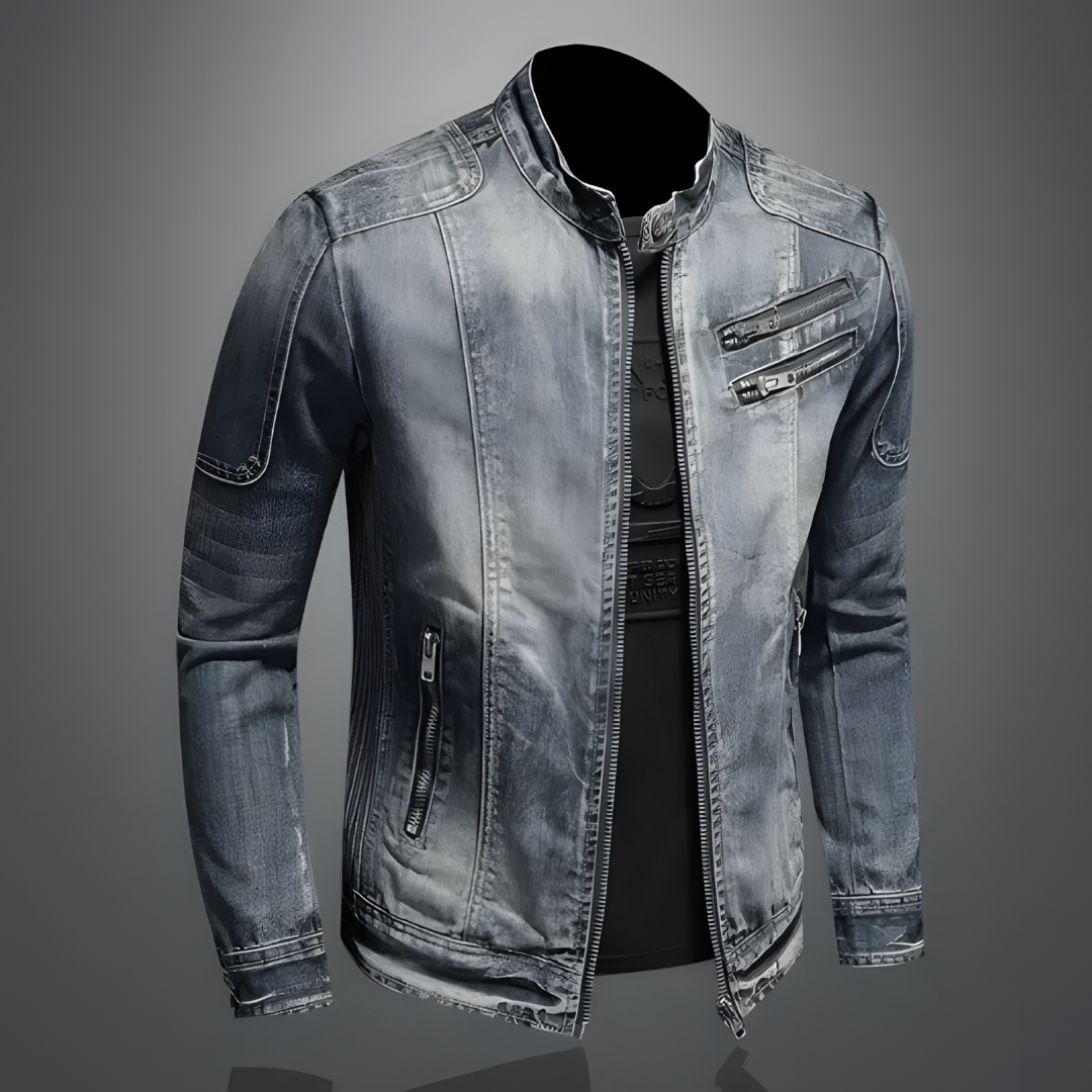 Ben | Retro-Jeansjacke mit klassischem Schnitt und Stil