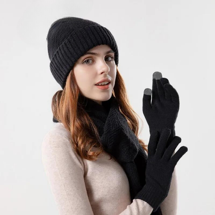 MERINO | Unisex Woll-Accessoire-Set für Herbst und Winter