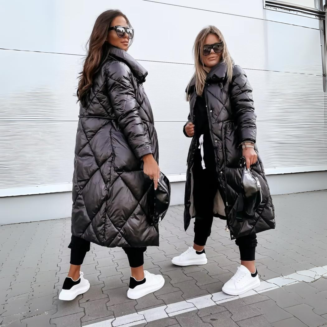 Charlotte | Warmer langer Winterparka für Damen