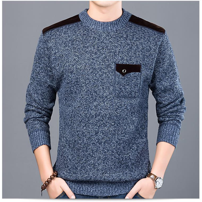 JONAS | Bequemer Herrenpullover mit feinem Strick