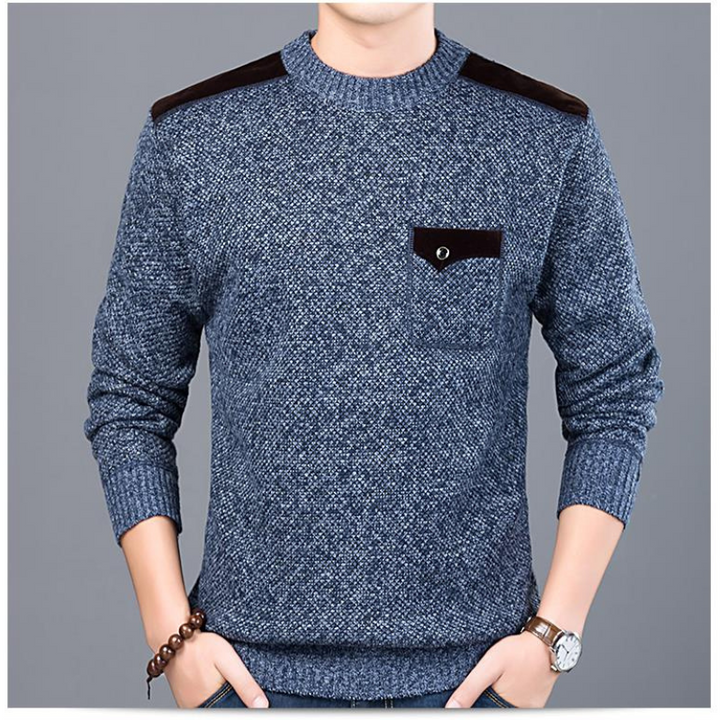 JONAS | Bequemer Herrenpullover mit feinem Strick