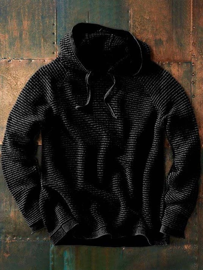 Daniel | Lässiger Strick-Hoodie für kühle Tage