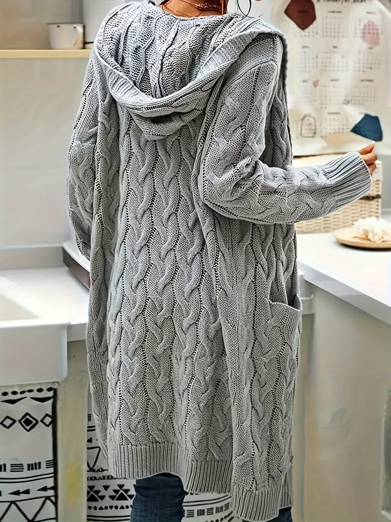 Isa | Legere Strickjacke mit aufgesetzten Taschen