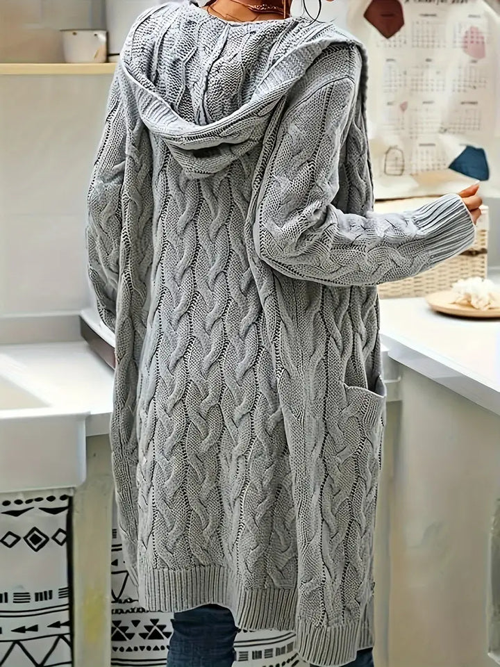Isa | Legere Strickjacke mit aufgesetzten Taschen