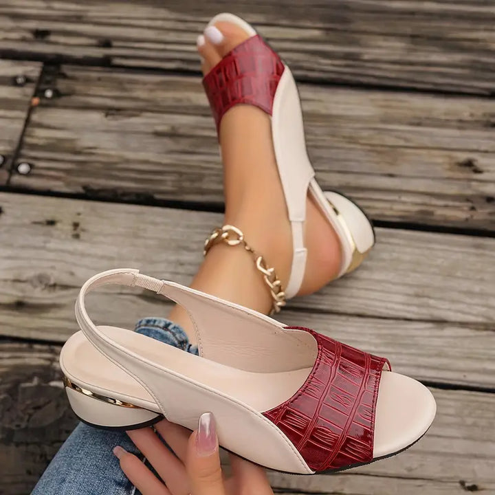 Selene | Stilvolle Slingback-Schuhe mit Absatz für elegante Damenlooks