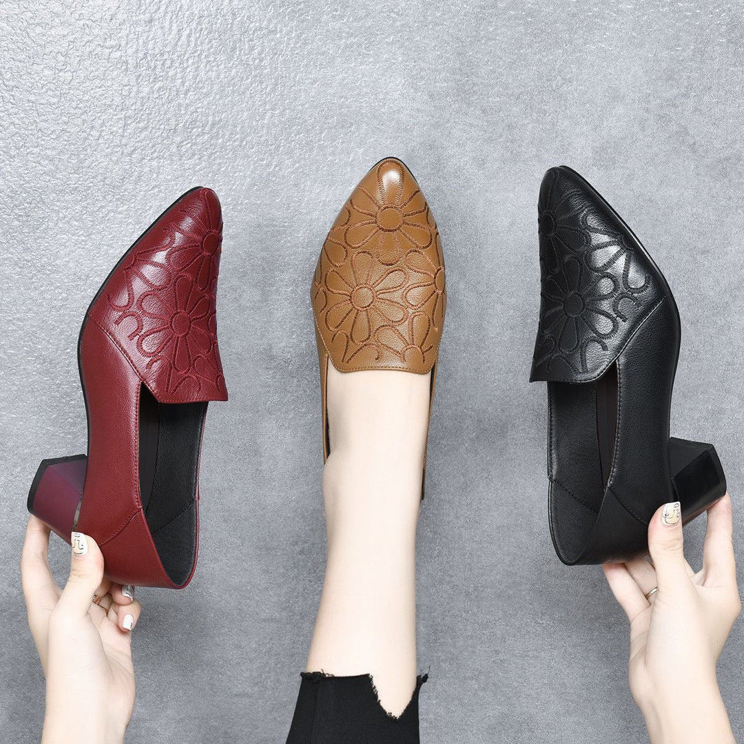 Viviane | Zeitlose Pumps aus glattem veganem Leder