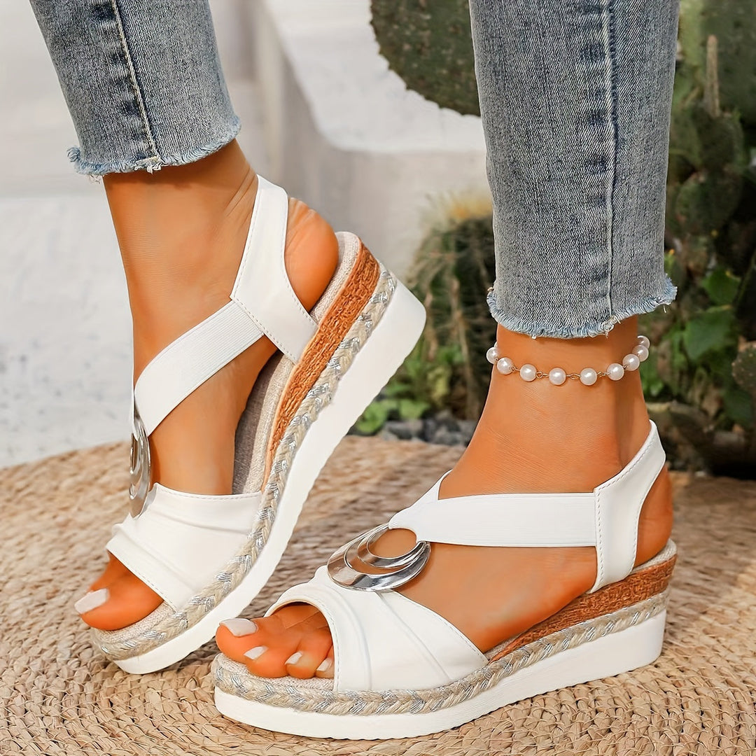 Clara | Schicke Küsten Sandalen Damen Look
