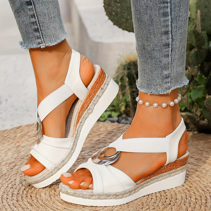 Clara | Schicke Küsten Sandalen Damen Look