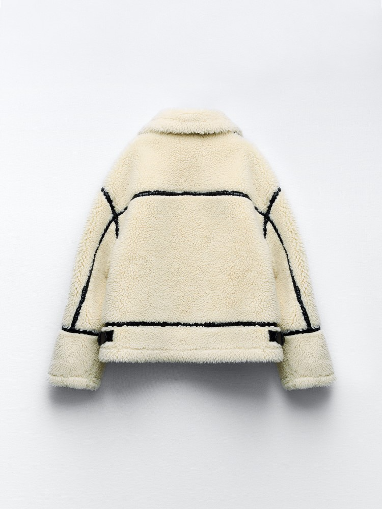 Charlie | Flauschige Teddyjacke für Damen im Winter