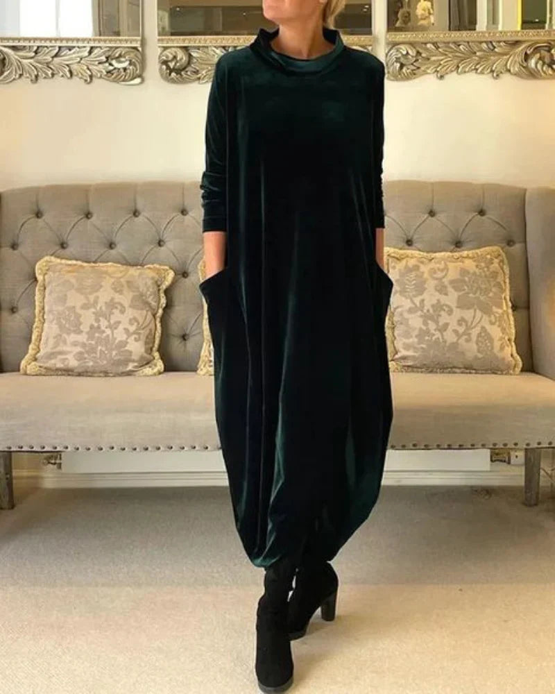 Nora | Elegantes Kleid aus hochwertigem Samt