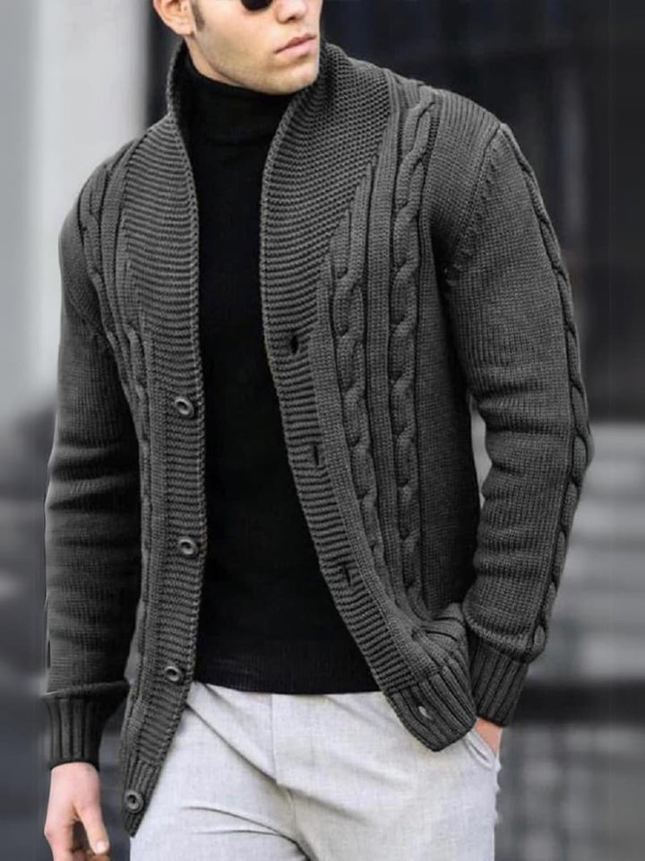 Teun | Pullover aus weichem Rippenstrickgewebe