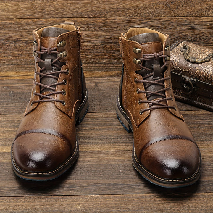 Jonah | Klassische Brogue-Stiefel im Heritage-Stil