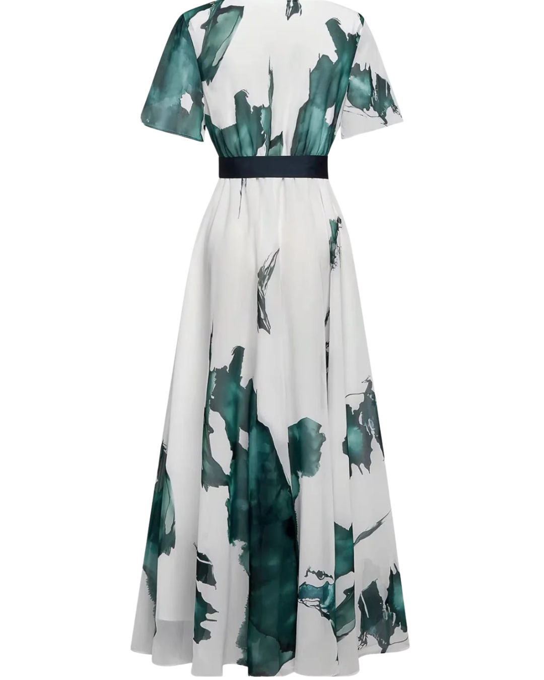 Soraya | Langes Kleid mit feinem Aquarelldesign