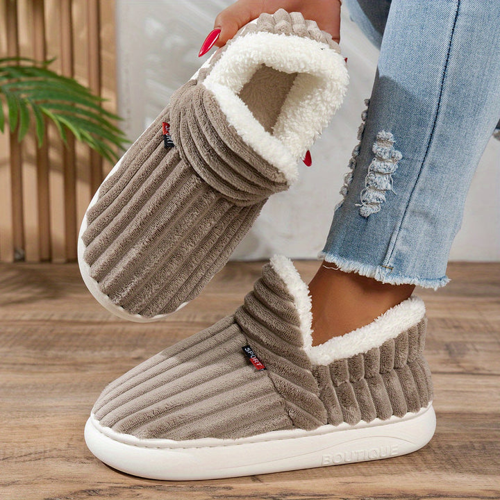 Lina | Gemütliche Plüsch-Pantoffeln für Damen