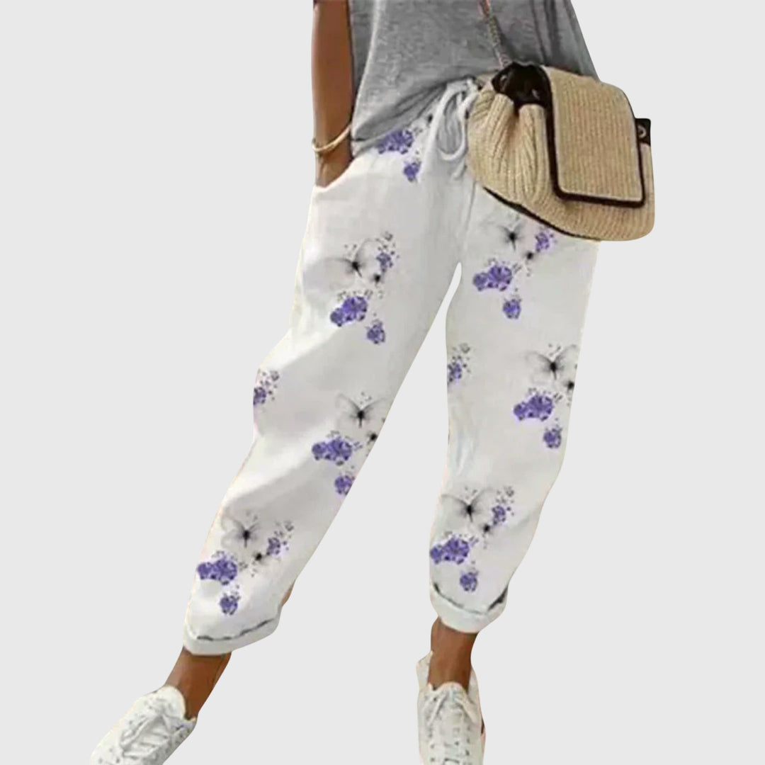 Paula | Baumwollhose Damen leger und elegant geschnitten