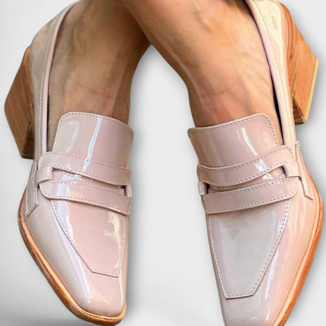Julia | Glänzende Loafers mit elegantem Schnitt