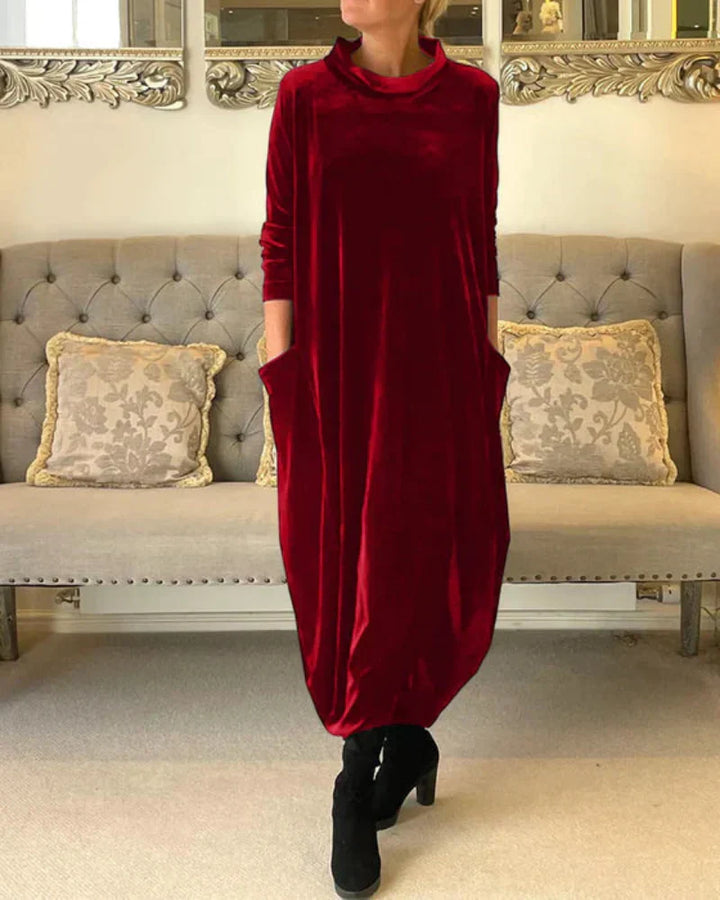 Nora | Elegantes Kleid aus hochwertigem Samt