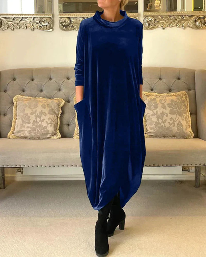 Nora | Elegantes Kleid aus hochwertigem Samt