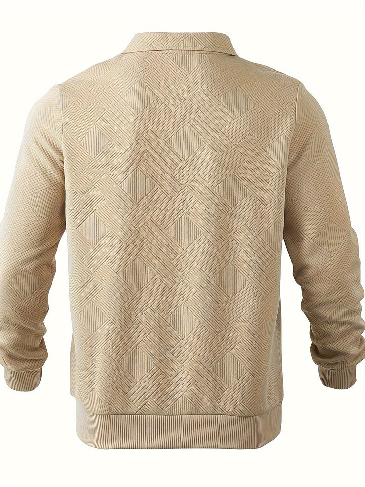 Ewald | Pullover mit viertellangem Reißverschluss
