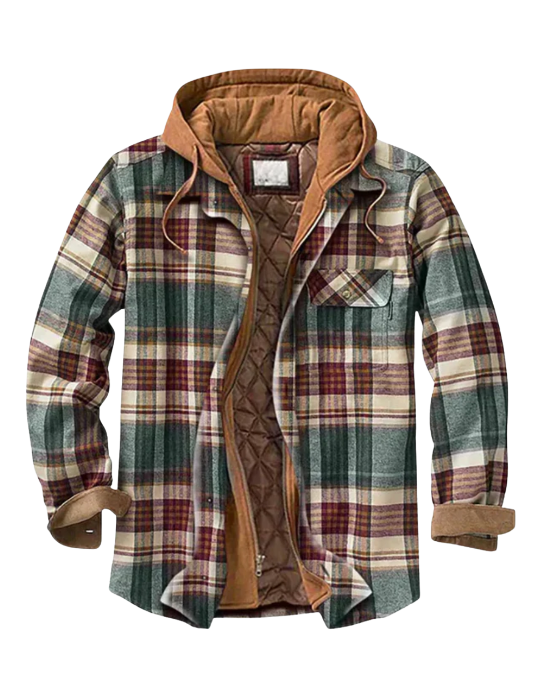 Liora | Patchwork-Karojacke im modernen Trendstil