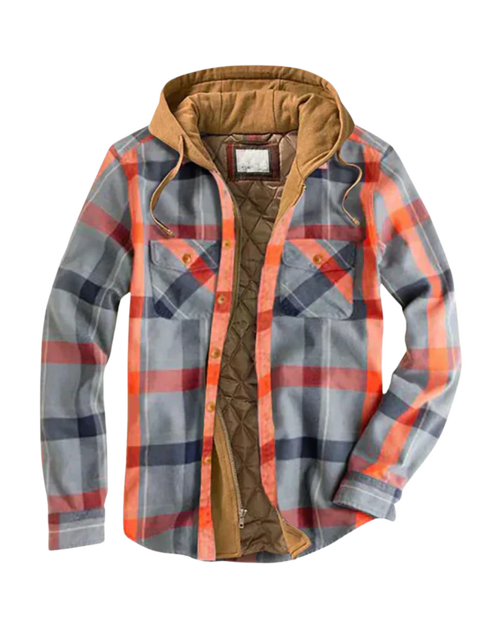 Liora | Patchwork-Karojacke im modernen Trendstil