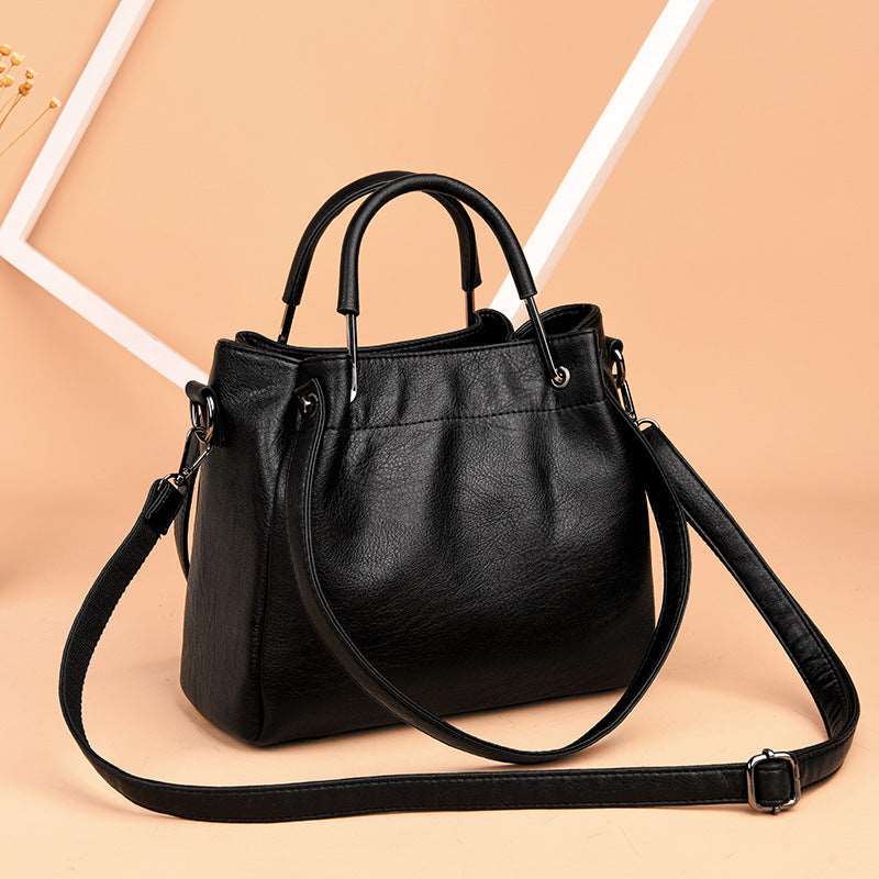Ella | Eimertasche aus Leder im stilvollen Retrodesign