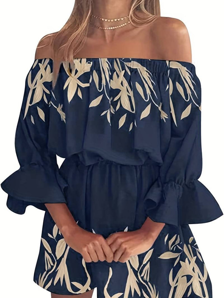 Elisa Boho Leaf Kleid für entspannte Sommertage in Stil