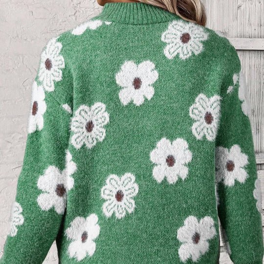 Lena | This Moderner Damenpullover Half-Zip bequem