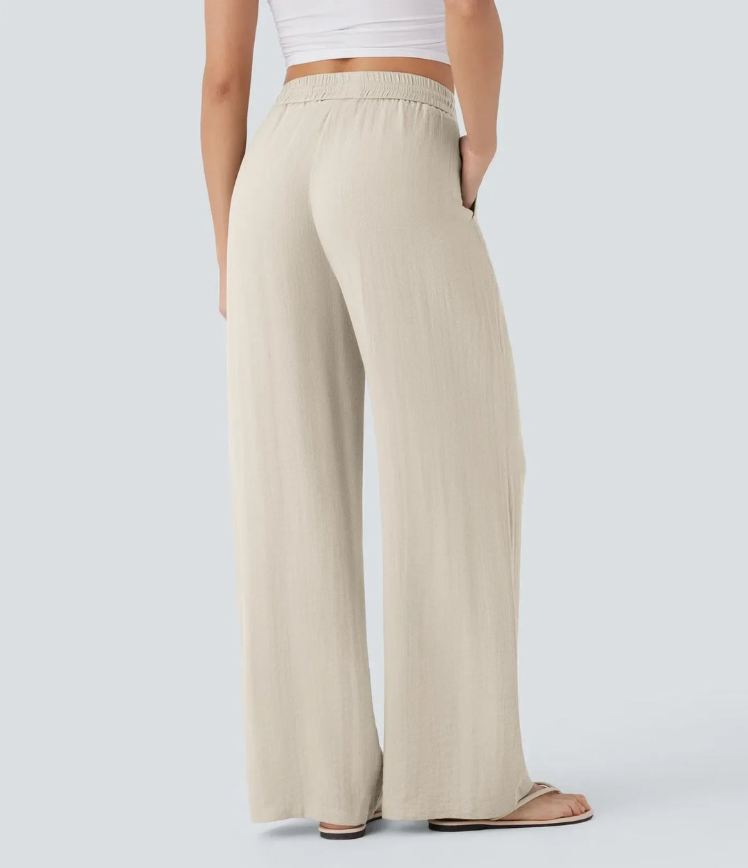Elena | Bequeme Leinenhose mit fließender Passform