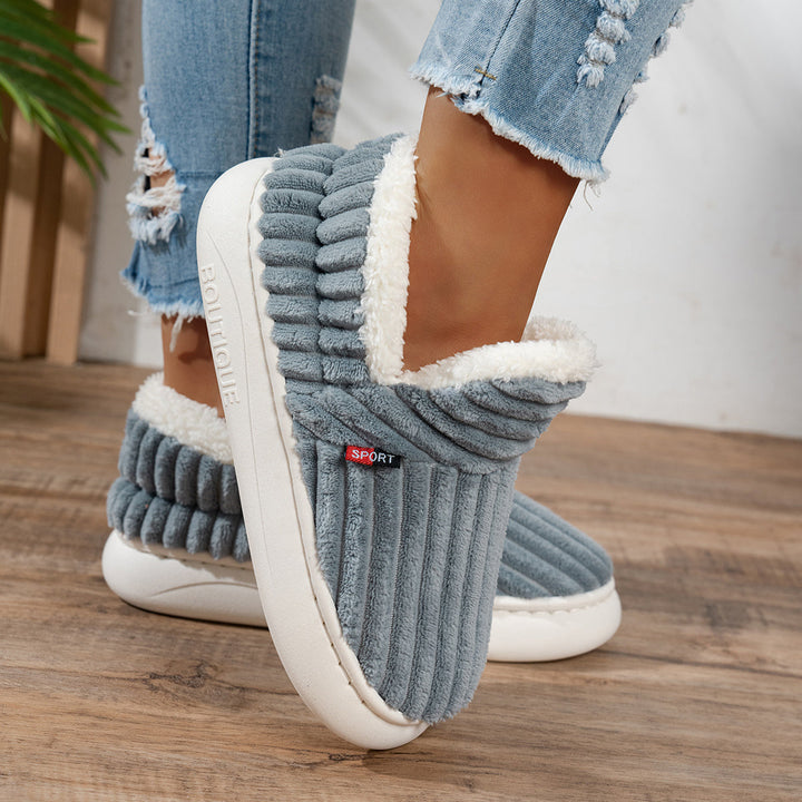 Lina | Gemütliche Plüsch-Pantoffeln für Damen
