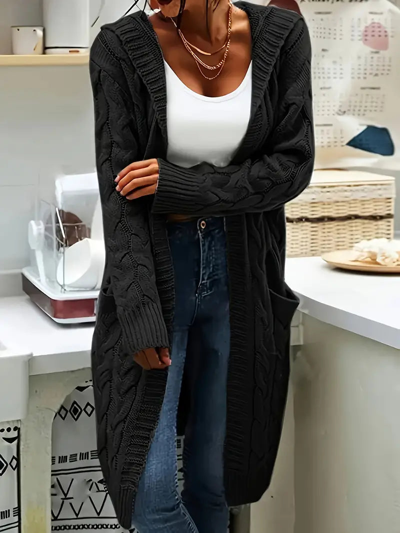 Isa | Legere Strickjacke mit aufgesetzten Taschen
