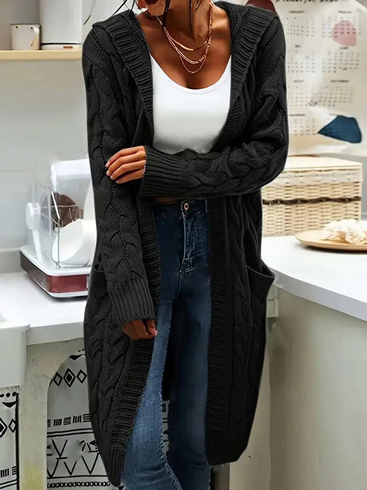 Isa | Legere Strickjacke mit aufgesetzten Taschen