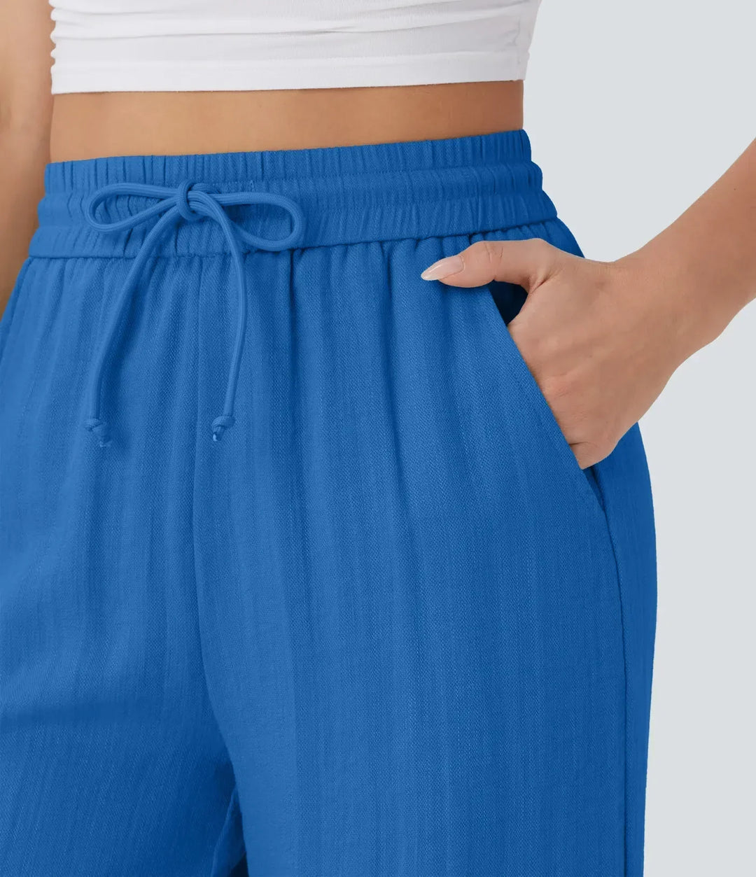 Elena | Bequeme Leinenhose mit fließender Passform