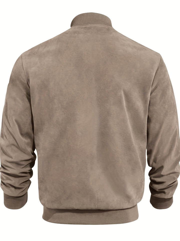 Max | Stylische Wildlederjacke Herren im Vintage-Stil