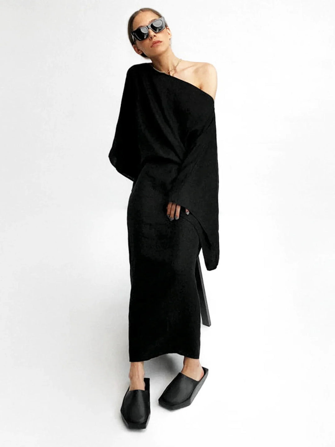 Marjon | Luftiges Leinen-Kimono-Kleid
